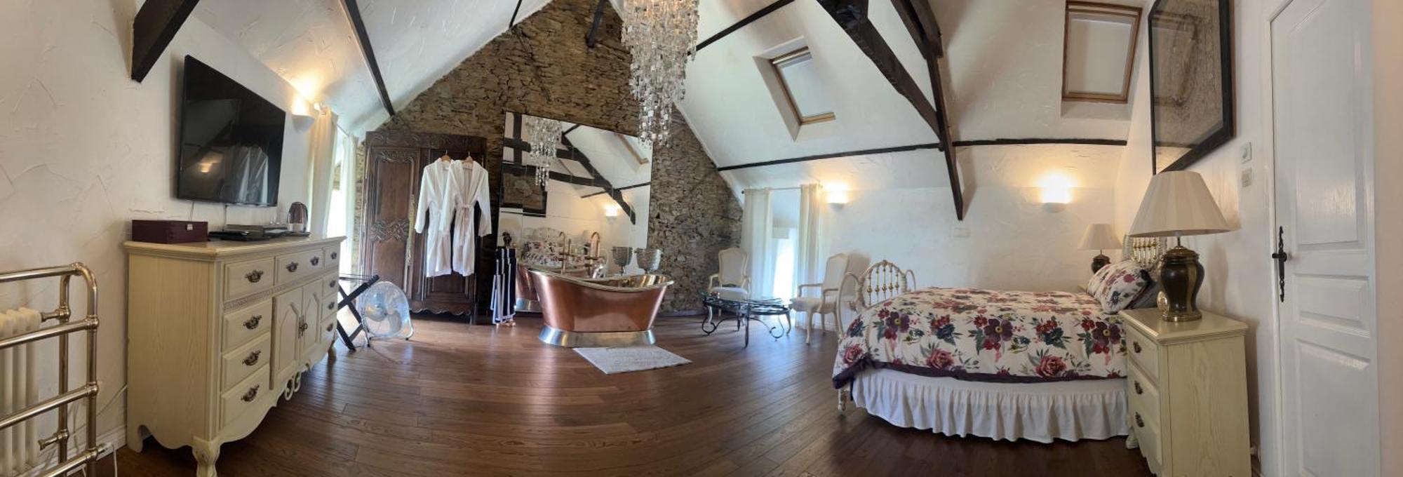 Chez Thomas 7 Route Du Monde Ancien Bed and Breakfast Saint-Georges-D'Aunay Εξωτερικό φωτογραφία